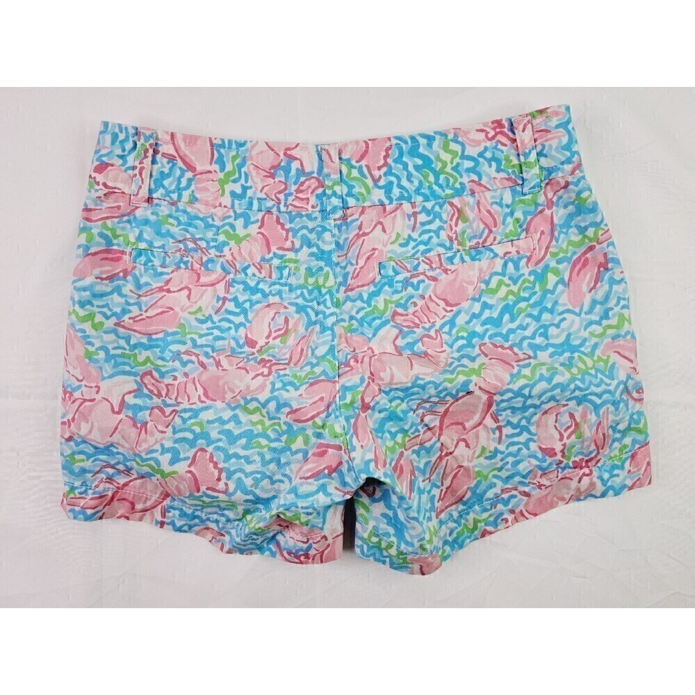 Lilly Pulitzer Callahan Short in Lobstah Roll Size 00 100% Cotton - Picture 2 of 4